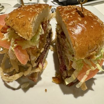 Hyde Park Prime Steakhouse - Bourbon Burger (9oz) - Steakhouses Near Me - Birmingham, Michigan Hyde Park Prime Steakhouse - Bourbon Burger (9oz) - Steakhouses Near Me - Birmingham, Michigan