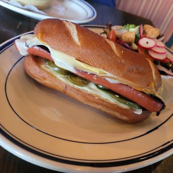 Artisanal Burger Company - grilled cheese hot dog - Burgers Near Me - Manchester, Connecticut