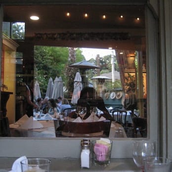 Panama Hotel - Shot from table looking in (reflection shows the outside) - Bed & Breakfast Near Me - San Rafael, California Panama Hotel - Shot from table looking in (reflection shows the outside) - Bed & Breakfast Near Me - San Rafael, California