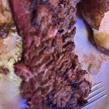 Texas Roadhouse - This is a Ribeye steak that was inedible! - Steakhouses Near Me - Danville, Virginia Texas Roadhouse - This is a Ribeye steak that was inedible! - Steakhouses Near Me - Danville, Virginia