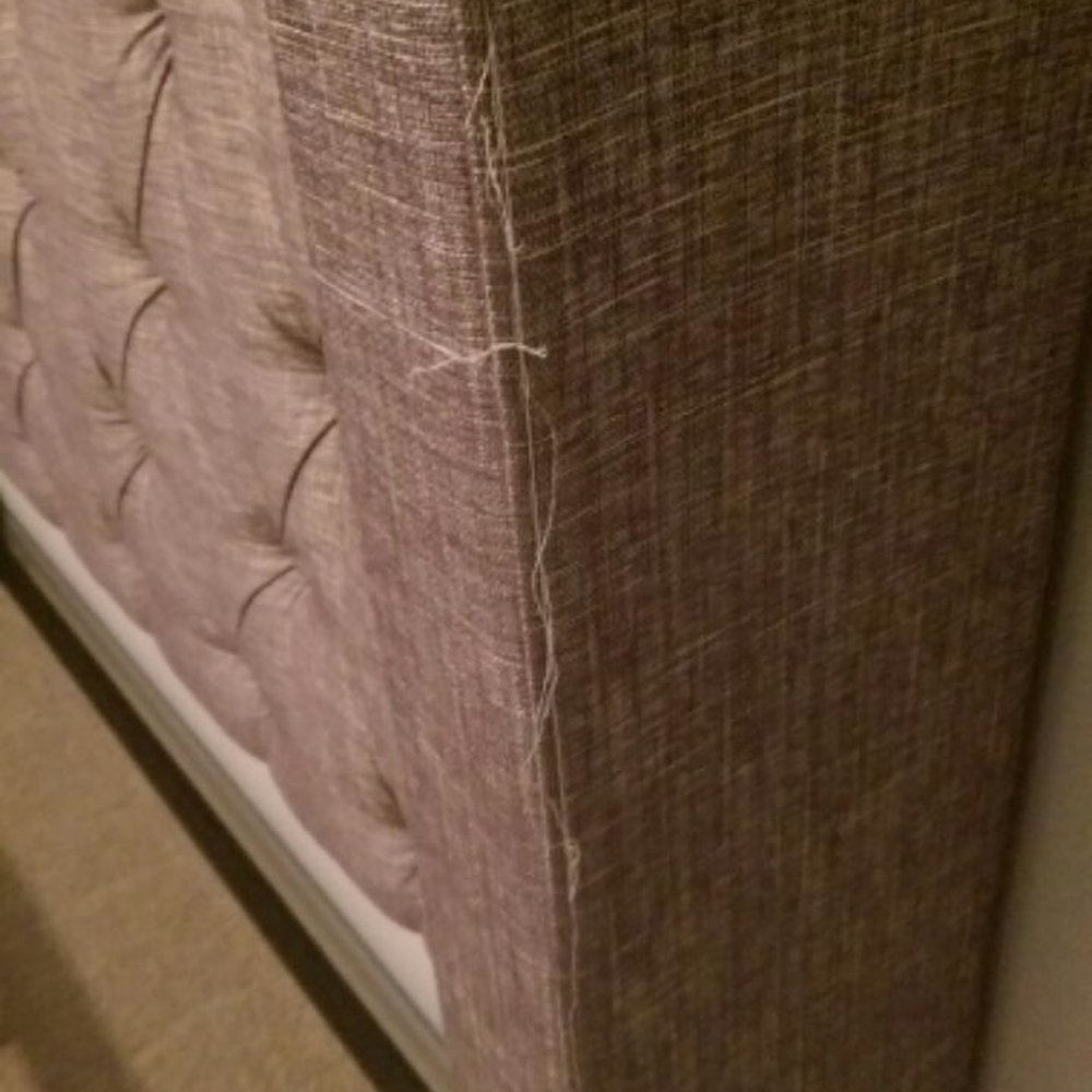 Ashley - New bed with threads already falling apart - Furniture Stores Near Me - Kennesaw, Georgia Ashley - New bed with threads already falling apart - Furniture Stores Near Me - Kennesaw, Georgia