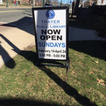 Thayer Public Library - Libraries Near Me - Braintree, Massachusetts