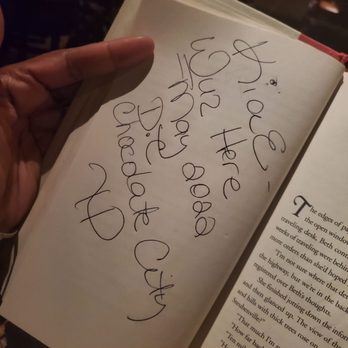 The Pearl - They give you your receipt in a book!! So I had to represent homebase... DC baby - New American Near Me - Dublin, Ohio The Pearl - They give you your receipt in a book!! So I had to represent homebase... DC baby - New American Near Me - Dublin, Ohio