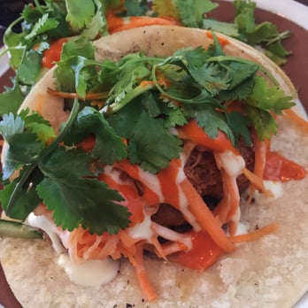 Toad Style - The Banh Mi sandwich as tacos for lunch. - Vegan Near Me - Brooklyn, New York Toad Style - The Banh Mi sandwich as tacos for lunch. - Vegan Near Me - Brooklyn, New York
