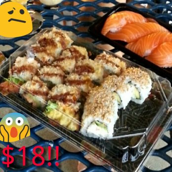 Tampopo Restaurant - This was over $18! Do not take to go sushi here. Quality is not good. - Sushi Bars Near Me - Gardena, California Tampopo Restaurant - This was over $18! Do not take to go sushi here. Quality is not good. - Sushi Bars Near Me - Gardena, California