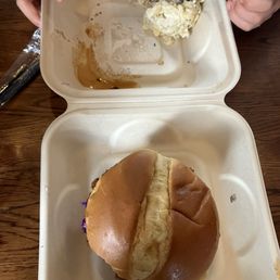 Lil takana chicken katsu sandwich Lil takana chicken katsu sandwich