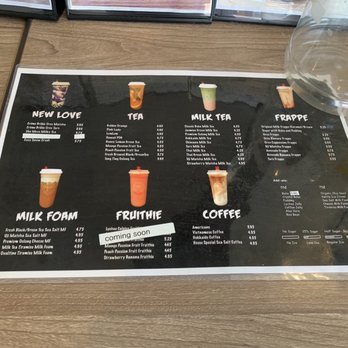 Uncle Tea - Menu as of 7/5/21 - Coffee & Tea Near Me - West Covina, California Uncle Tea - Menu as of 7/5/21 - Coffee & Tea Near Me - West Covina, California
