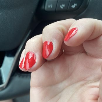NailzBizarre - Chipped on ring finger - Nail Salons Near Me - Thornton, Colorado