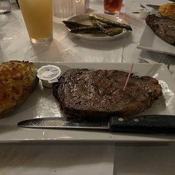 Raymes Steak & Fish House - Ribeye and twice baked potato - Seafood Near Me - Lisle, Illinois Raymes Steak & Fish House - Ribeye and twice baked potato - Seafood Near Me - Lisle, Illinois
