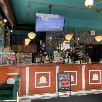 Cafe Deko - Inside - photo doesn't do it justice it's so cute! - Coffee & Tea Near Me - Chicago, Illinois