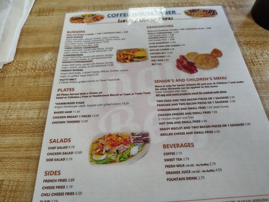 Menu photo 2 Coffee House Waffle Shop West Jefferson, NC Menu photo 2 Coffee House Waffle Shop West Jefferson, NC