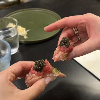 Thirteen Water - Otoro toro caviar - Sushi Bars Near Me - New York, New York Thirteen Water - Otoro toro caviar - Sushi Bars Near Me - New York, New York