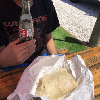 Gringo's Taco Shack - Half eaten burrito - Mexican Near Me - Lavallette, New Jersey