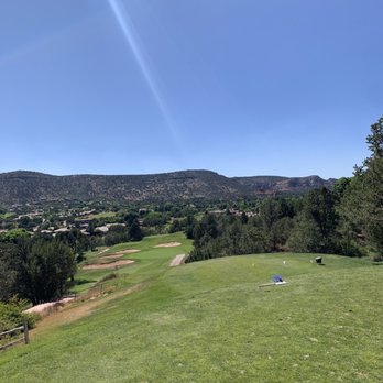 Sedona Golf Resort - View from tee box #2 - Golf Near Me - Sedona, Arizona