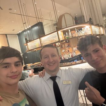 Delfinos Italian Restaurant - Me Danny and Rick selfie - Italian Near Me - Palm Coast, Florida