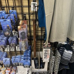 Rocky Mountain C Stores - A baton and chains. Why kind of people are frequenting this store?