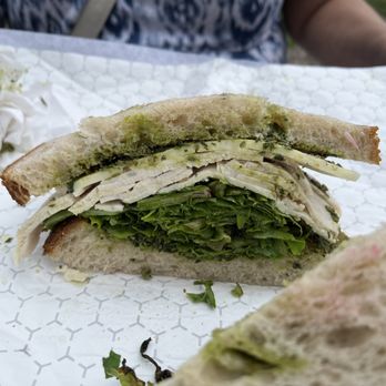Langwater Farm - Turkey with farm pesto and local cheese - CSA Near Me - Easton, Massachusetts
