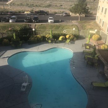 SpringHill Suites by Marriott Las Cruces - Pool view from the 3rd floor - Hotels Near Me - Las Cruces, New Mexico SpringHill Suites by Marriott Las Cruces - Pool view from the 3rd floor - Hotels Near Me - Las Cruces, New Mexico