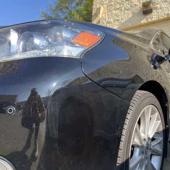 Ecology Auto Collision - That bumper was off the rails after a little damage and now it's on the right place - Body Shops Near Me - Northridge, California