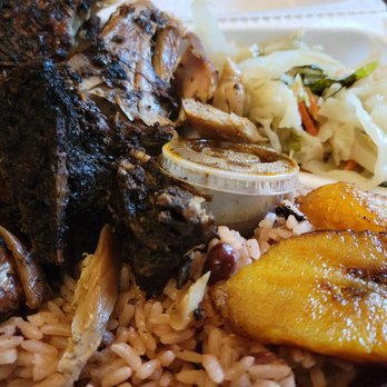 Kings & Queens - Jerk Chicken, rice & plantains. Oh, and braised cabbage with carrots. - Food Trucks Near Me - Pflugerville, Texas Kings & Queens - Jerk Chicken, rice & plantains. Oh, and braised cabbage with carrots. - Food Trucks Near Me - Pflugerville, Texas