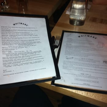 Whitmans - Burgers Near Me - New York, New York Whitmans - Burgers Near Me - New York, New York