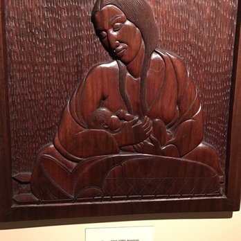 Gilcrease Museum - Native American wood carving - Museums Near Me - Tulsa, Oklahoma