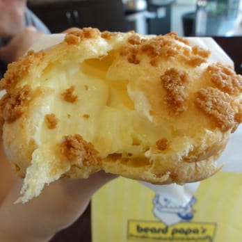 Beard Papa's - Cookie Vanilla filled - Desserts Near Me - Los Angeles, California