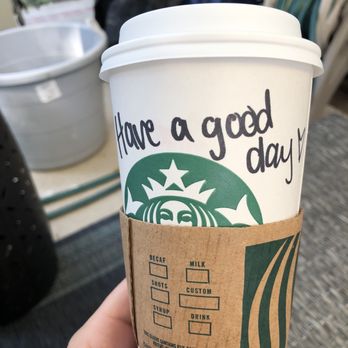 Starbucks - My morning note from Starbucks - Coffee & Tea Near Me - San Mateo, California Starbucks - My morning note from Starbucks - Coffee & Tea Near Me - San Mateo, California