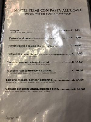 Menu photo 2 L'Archetto di Cavour Rome, RM