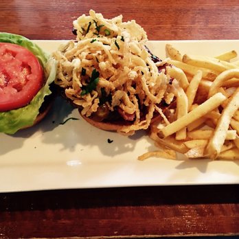 3 Squares Restaurant - Bison Burger.. need some seasoning or special sauce like BBQ.. - American Near Me - Maple Grove, Minnesota 3 Squares Restaurant - Bison Burger.. need some seasoning or special sauce like BBQ.. - American Near Me - Maple Grove, Minnesota