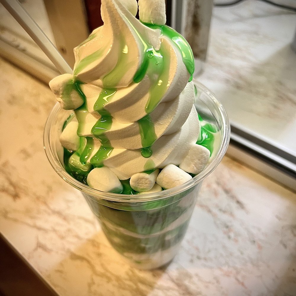 Cup & Cone - Mint sundae with marshmallows - Ice Cream & Frozen Yogurt Near Me - White Bear Lake, Minnesota Cup & Cone - Mint sundae with marshmallows - Ice Cream & Frozen Yogurt Near Me - White Bear Lake, Minnesota