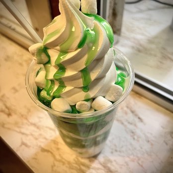 Cup & Cone - Mint sundae with marshmallows - Ice Cream & Frozen Yogurt Near Me - White Bear Lake, Minnesota Cup & Cone - Mint sundae with marshmallows - Ice Cream & Frozen Yogurt Near Me - White Bear Lake, Minnesota