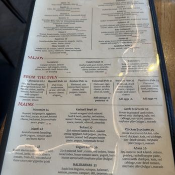 Anatolian Table - Menu - Turkish Near Me - San Francisco, California Anatolian Table - Menu - Turkish Near Me - San Francisco, California