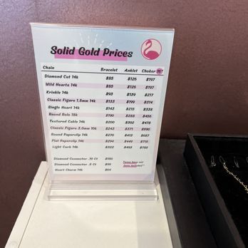 Flamingo Permanent Jewelry - Jewelry Near Me - San Jose, California