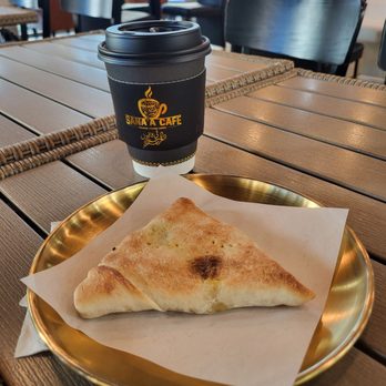Sana'a Cafe - Yemeni coffee and potato fatayer. Yum! - Coffee & Tea Near Me - Sacramento, California