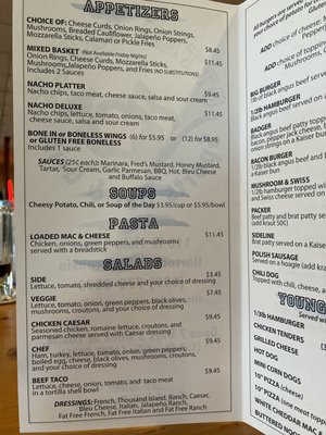 Menu photo 3 Bear Towne Pub Hortonville, WI Menu photo 3 Bear Towne Pub Hortonville, WI