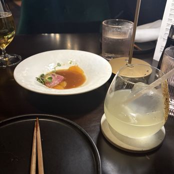 Norikase - Jalapeno hamachi and nori margarita - Sushi Bars Near Me - Jacksonville, Florida Norikase - Jalapeno hamachi and nori margarita - Sushi Bars Near Me - Jacksonville, Florida