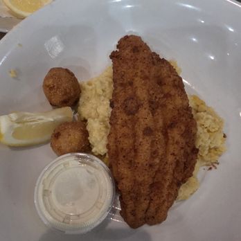 Fish On Seafood House - Fried Catfish and Grits - Seafood Near Me - Destin, Florida Fish On Seafood House - Fried Catfish and Grits - Seafood Near Me - Destin, Florida