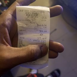 I always keep my copy of the receipt and I write what I write on the other receipt. Exact thing. Copy.‼ I always keep my copy of the receipt and I write what I write on the other receipt. Exact thing. Copy.‼