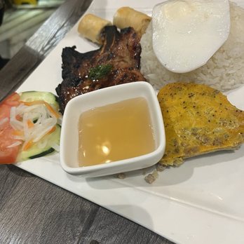Pho Fans - Grilled pork chop over rice - Vietnamese Near Me - Smithtown, New York Pho Fans - Grilled pork chop over rice - Vietnamese Near Me - Smithtown, New York