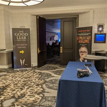 The Good Liar Brian Curry - Entrance to the Capital Hilton show - Performing Arts Near Me - Washington, DC, District of Columbia The Good Liar Brian Curry - Entrance to the Capital Hilton show - Performing Arts Near Me - Washington, DC, District of Columbia