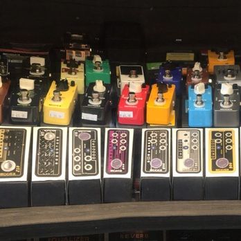 Guitar Man - Mooer effects pedals (they have more models not on display) - Musical Instruments & Teachers Near Me - Salisbury, Maryland Guitar Man - Mooer effects pedals (they have more models not on display) - Musical Instruments & Teachers Near Me - Salisbury, Maryland