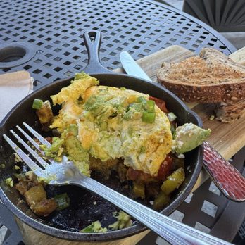 Bower Cafe - Breakfast skillet no bacon with avocado instead - Sandwiches Near Me - Philadelphia, Pennsylvania Bower Cafe - Breakfast skillet no bacon with avocado instead - Sandwiches Near Me - Philadelphia, Pennsylvania