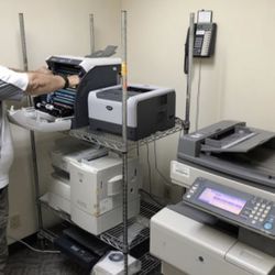 We work on all types of color and all in one printers