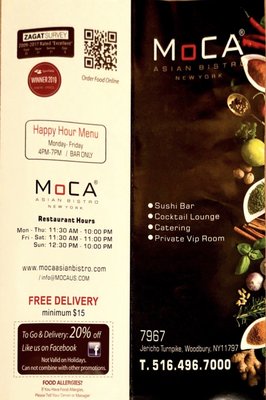 Menu photo 6 MoCA Asian Bistro Woodbury, NY Menu photo 6 MoCA Asian Bistro Woodbury, NY
