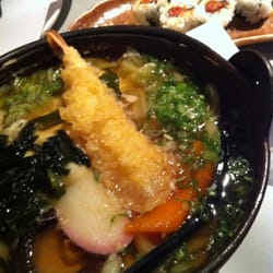 Koto Japanese Restaurant - Nabeyaki Udon and spicy tuna roll