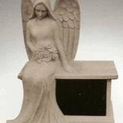 Budget Caskets and Monuments - Angel Bench www.BudgetCasketHouston.com