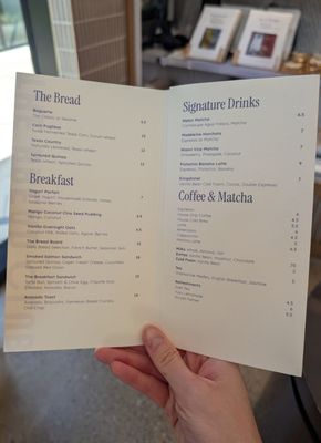 Menu photo 1 The Bread Club Dallas, TX Menu photo 1 The Bread Club Dallas, TX