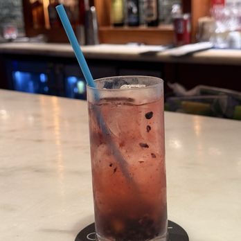 Salt Kitchen & Bar Wentworth By The Sea - Muddled blackberries with Tito's vodka and soda water - Italian Near Me - New Castle, New Hampshire Salt Kitchen & Bar Wentworth By The Sea - Muddled blackberries with Tito's vodka and soda water - Italian Near Me - New Castle, New Hampshire