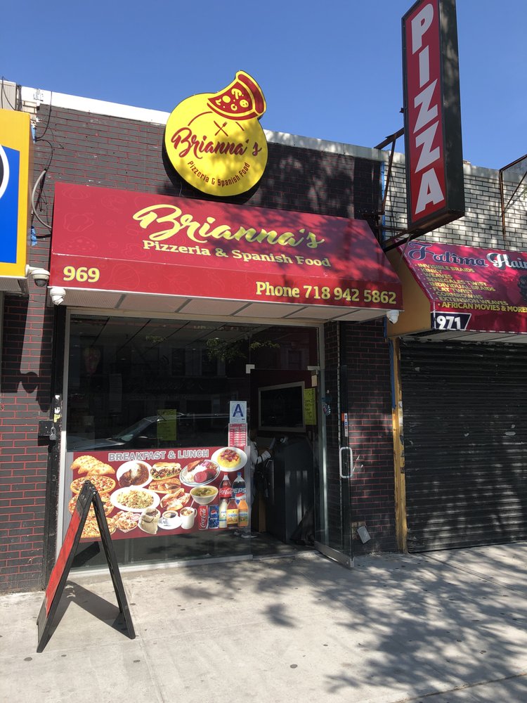 BRIANNA’S PIZZERIA & SPANISH FOOD Updated October 2024 969 Prospect Ave, Bronx, New York